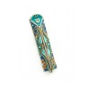 Oriental Design Triangular Mezuzah Case by Shahaf | Small Mezuzah