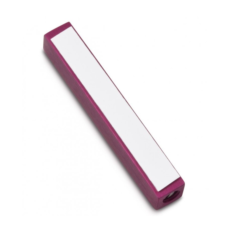 Adi Sidler Mini Mezuzah Case Crown Shin Design Fuchsia | Small Mezuzah