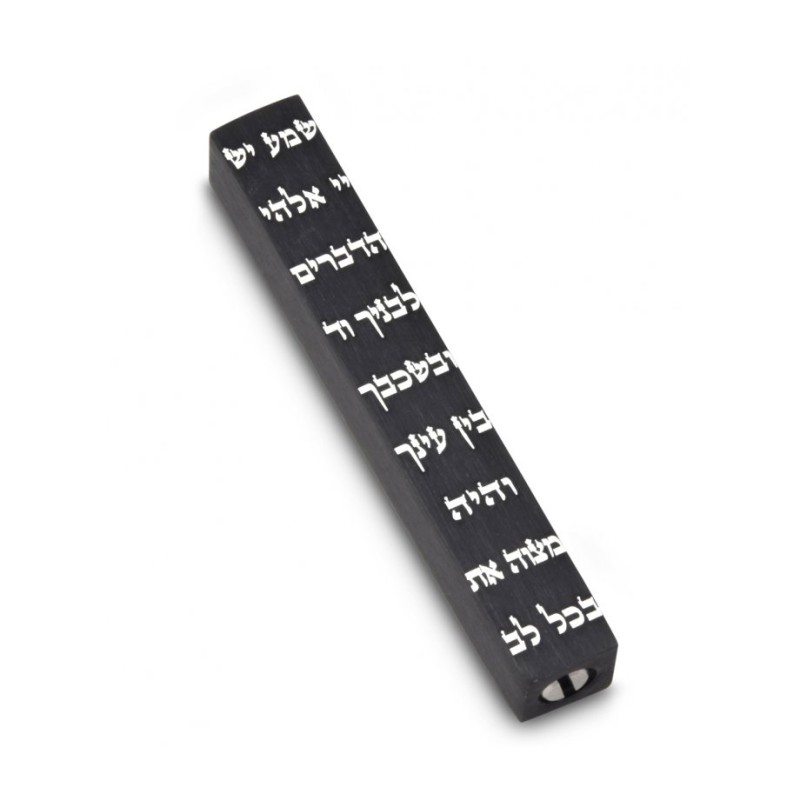 Adi Sidler Mini Mezuzah Case Decorative Shema Words... | Small Mezuzah