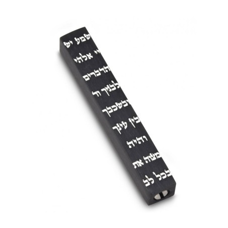 Adi Sidler Mini Mezuzah Case Decorative Shema Words... | Small Mezuzah