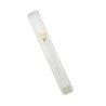 Clear Plastic Lucite Transparent Mezuzah Case Gol... | Plastic Mezuzah