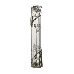 Transparent Plastic Mezuzah Case Decorative Jerus... | Plastic Mezuzah