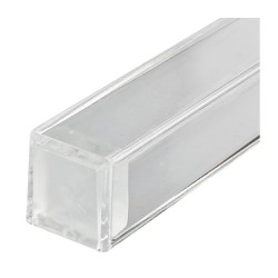 Classic Transparent Plastic Mezuzah Case %96 Silv... | Plastic Mezuzah