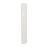 White Plastic Mezuzah Case Silver Shin %96 Option... | Plastic Mezuzah