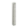 White Plastic Mezuzah Case with Shema Prayer Word... | Plastic Mezuzah