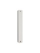 White Plastic Mezuzah Case with Shema Prayer Word... | Plastic Mezuzah