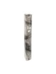 Gray Marble Look Plastic Mezuzah Case with Silver... | Plastic Mezuzah