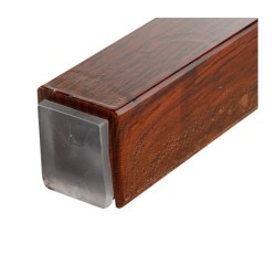 Wood like Plastic Mezuzah Case Dark Brown %96 Opt... | Plastic Mezuzah