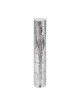 Silver Color Plastic Mezuzah Case with Western Wa... | Plastic Mezuzah