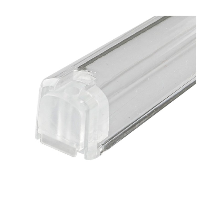 Clear Plastic Mezuzah Case Dark Silver Speckles %... | Plastic Mezuzah