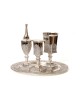 Silver Plated 4 Piece Havdalah Set Filigree Design | Havdalah Sets