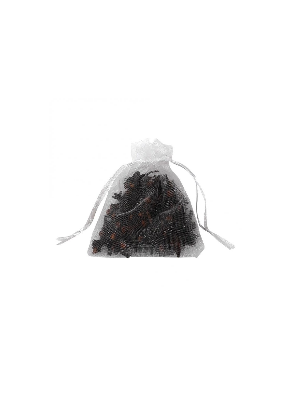 Small Havdalah Spice Bag with Cloves Sheer White | Havdala Candles