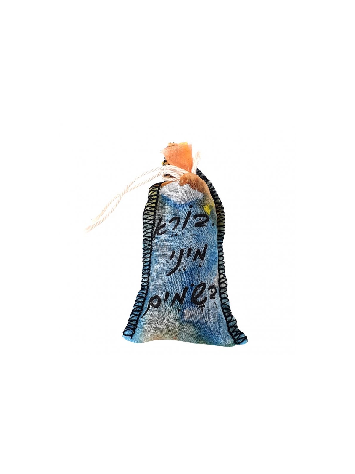 Havdalah Spice Bag with Hebrew Besamim Blessing W... | Havdala Candles