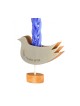Shraga Landesman Engraved Dove Candle Holder Wood a... | Havdalah Sets