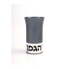 Agayof Aluminum Havdalah Set Modern Design Gray | Havdalah Sets
