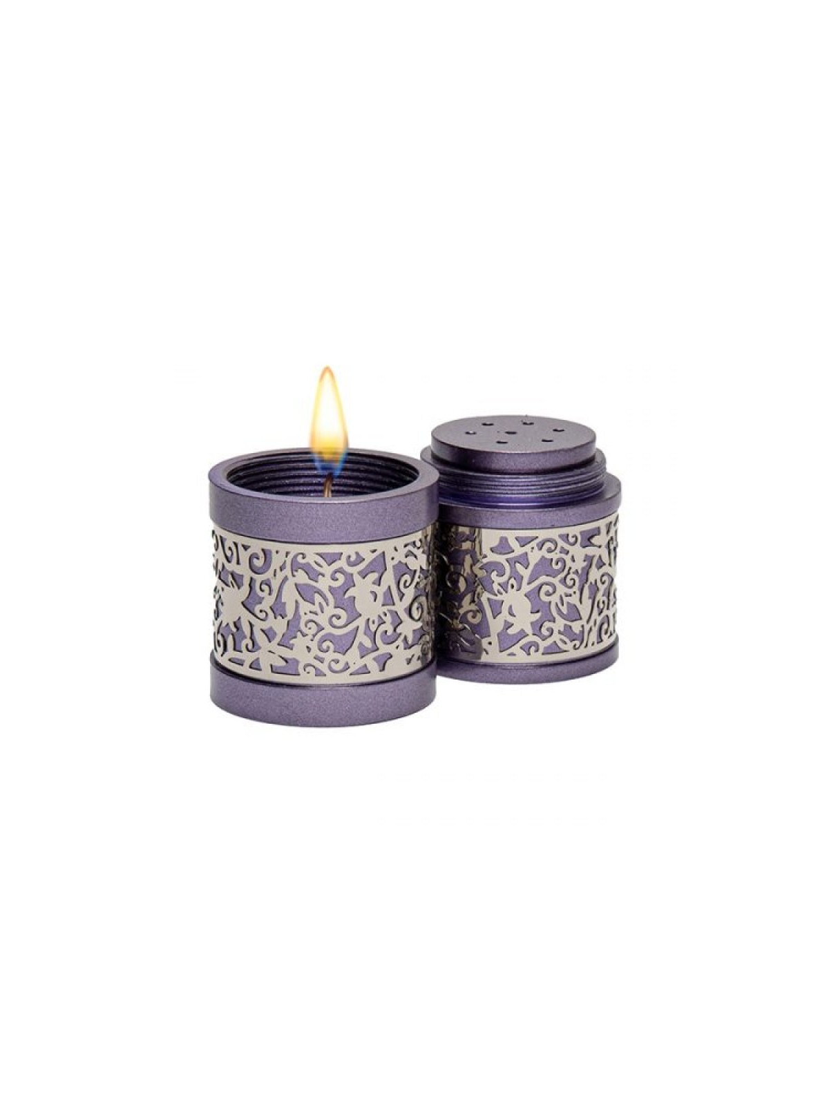 Yair Emanuel Compact Havdalah Spice Box Candle Hold... | Havdalah Sets