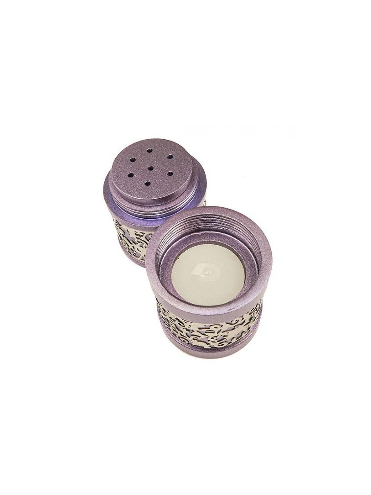 Yair Emanuel Compact Havdalah Spice Box Candle Hold... | Havdalah Sets