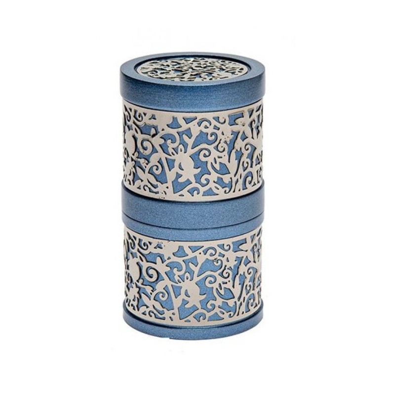 Yair Emanuel Compact Havdalah Spice Box Candle Hold... | Havdalah Sets