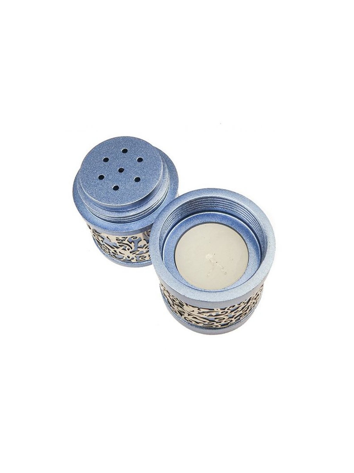 Yair Emanuel Compact Havdalah Spice Box Candle Hold... | Havdalah Sets