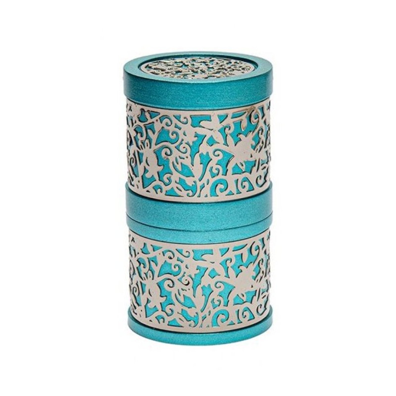 Yair Emanuel Compact Havdalah Spice Box and Candle ... | Havdalah Sets