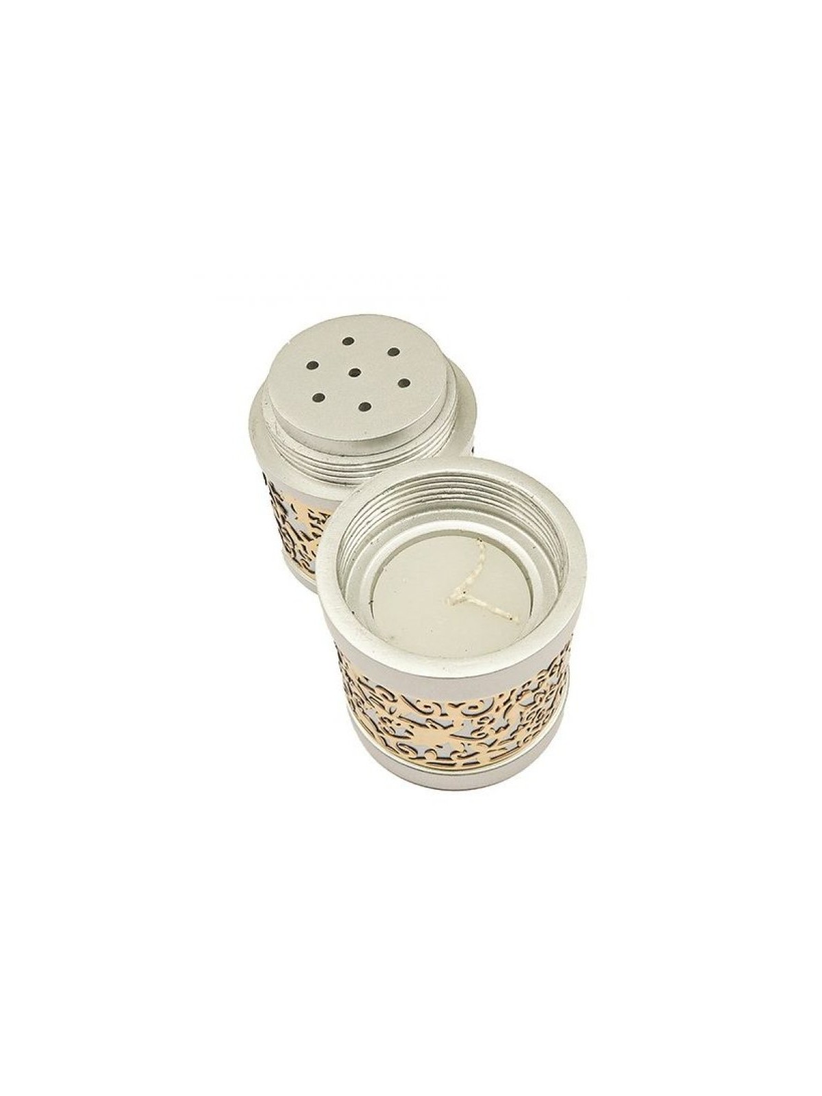 Yair Emanuel Compact Havdalah Candle and Spice Hold... | Havdalah Sets