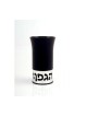 Agayof Aluminum Havdalah Set Modern Design Black | Havdalah Sets
