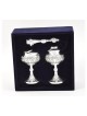 Sterling Silver Havdalah Set with Spice Box and Can... | Havdalah Sets