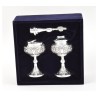 Sterling Silver Havdalah Set with Spice Box and Can... | Havdalah Sets