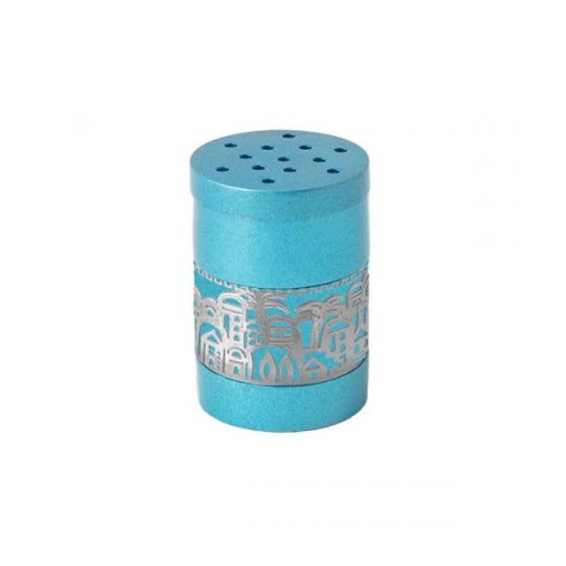 Yair Emanuel Turquoise Havdalah Spice Holder with S... | Havdalah Sets
