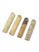 Jerusalem Stone Mezuzah Case Set of Four with Star ... | Stone Mezuzah