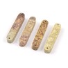 Jerusalem Stone Mezuzah Case Set of Four with Elong... | Stone Mezuzah