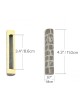 Jerusalem Stone Mezuzah Case with Western Wall Imag... | Stone Mezuzah
