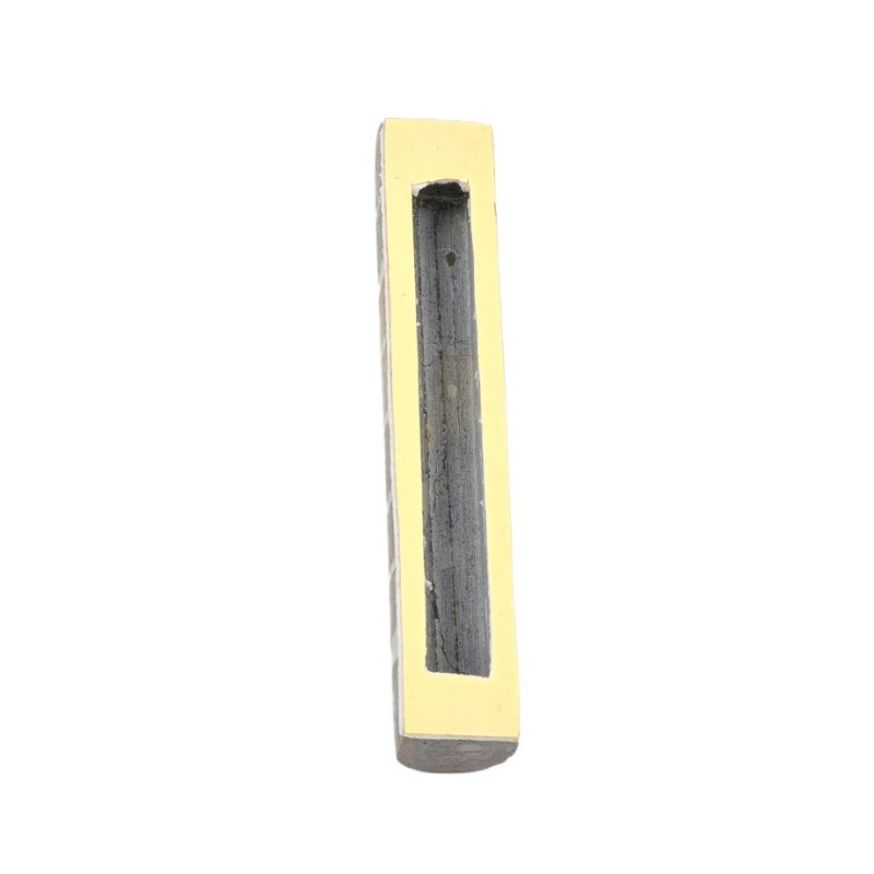 Jerusalem Stone Mezuzah Case with Western Wall Imag... | Stone Mezuzah