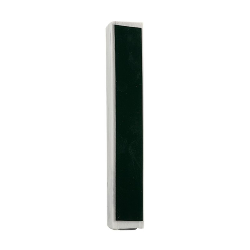 Off White Polyresin Mezuzah Case Arrival Departure ... | Stone Mezuzah
