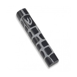 Jerusalem Stone Mezuzah Case with Western Wall Imag... | Stone Mezuzah