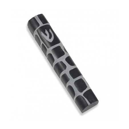 Jerusalem Stone Mezuzah Case with Western Wall Imag... | Stone Mezuzah