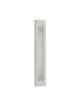 Rounded Dark Gray Polyresin Mezuzah Case %96 Gold Shin | Stone Mezuzah