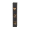 Black Polyresin Mezuzah Case Gold Arrival Departure... | Stone Mezuzah