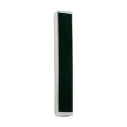 Black Polyresin Mezuzah Case Gold Arrival Departure... | Stone Mezuzah
