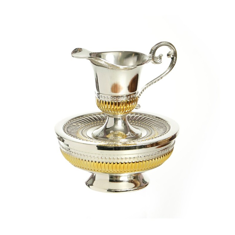 Gold and Silver Plated Mayim Achronim 3 Piece Jug ... | Mayim Achronim