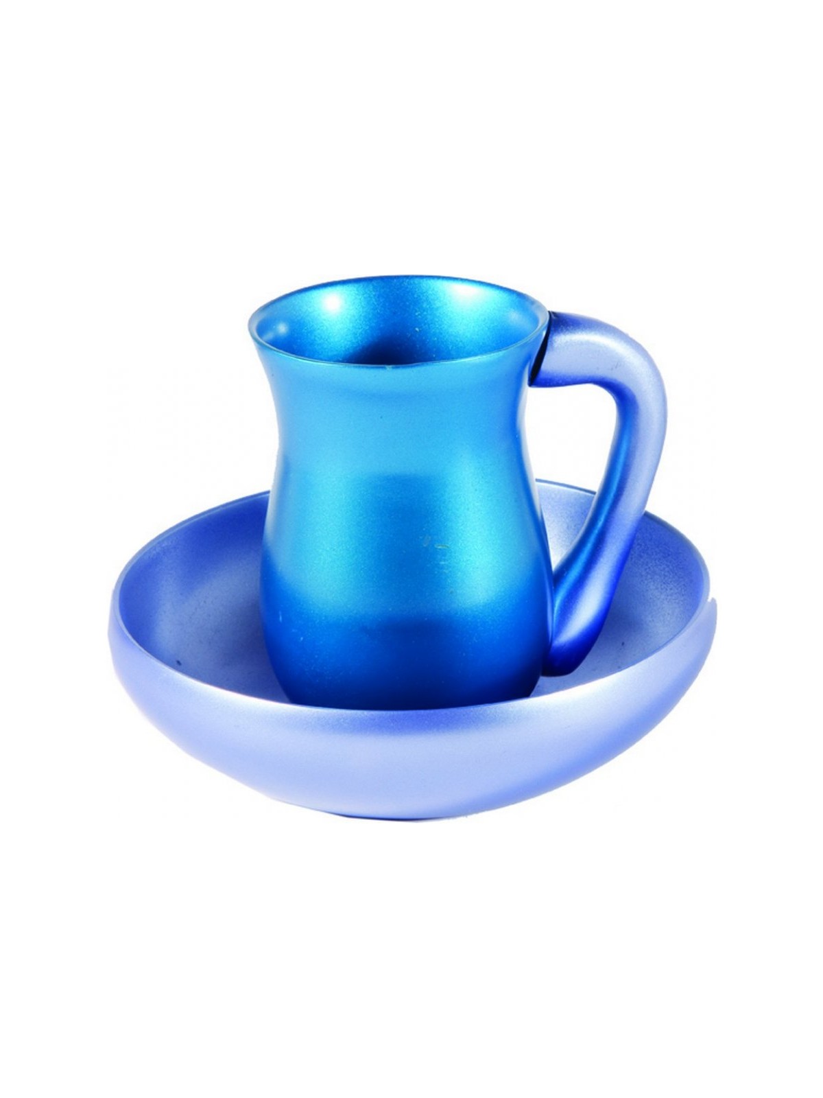 Yair Emanuel Two Piece Aluminum Mayim Achronim Set... | Mayim Achronim