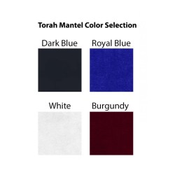 Velvet Torah Mantle for Torah Scroll Torah... | Torah Covers / Mantles