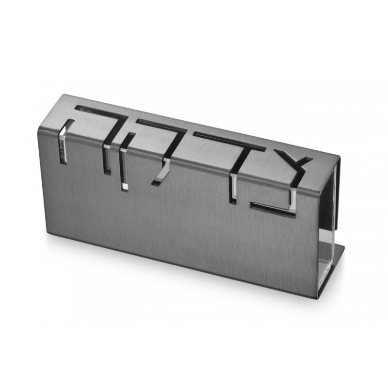 Adi Sidler Contemporary Anodized Aluminum Charity ... | Tzedakah boxes