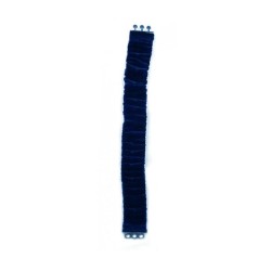 Dark Blue Velvet Handmade Torah Belt | Torah Belts