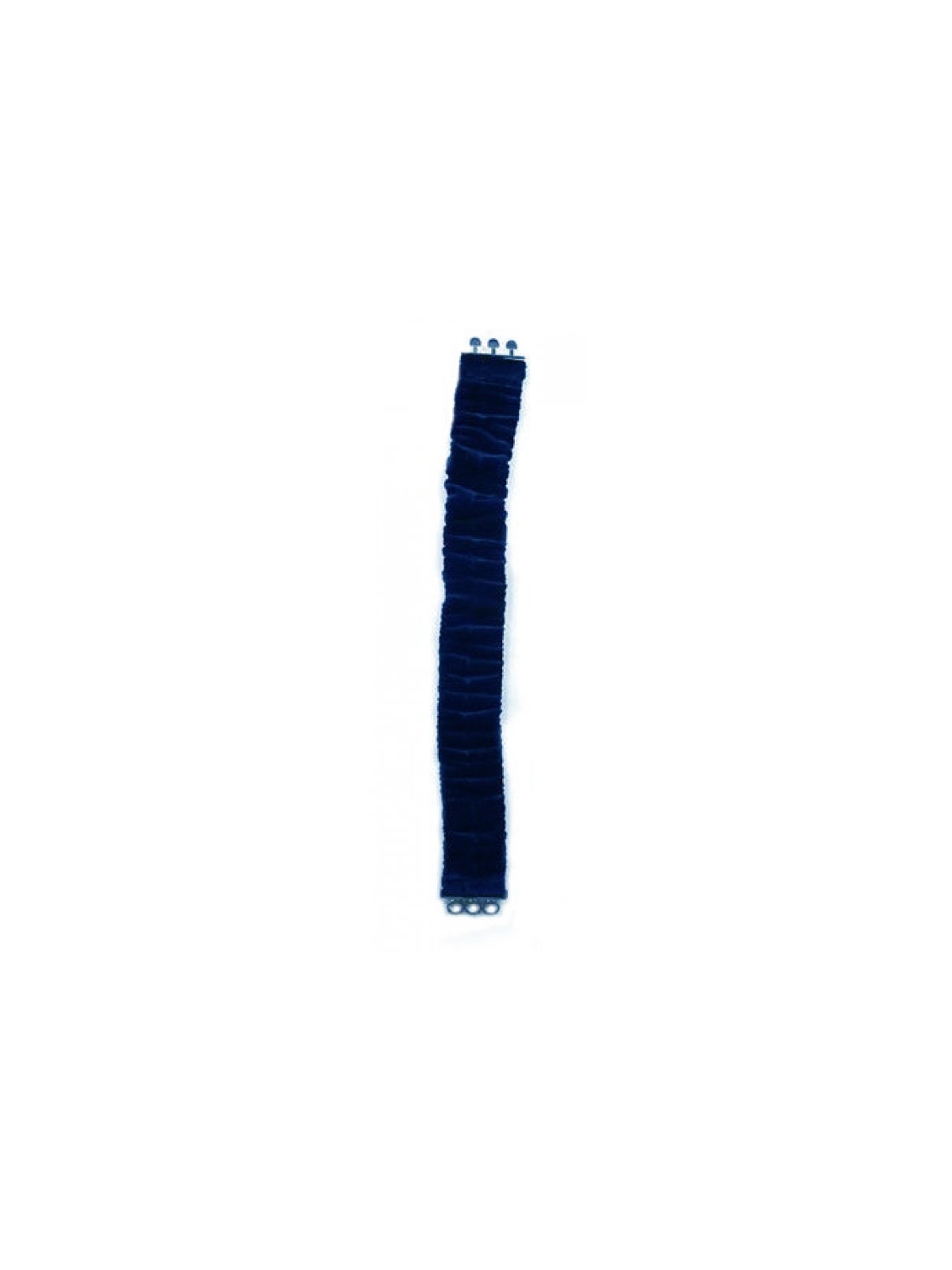 Dark Blue Velvet Handmade Torah Belt | Torah Belts