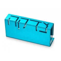 Adi Sidler Contemporary Anodized Aluminum Charity ... | Tzedakah boxes
