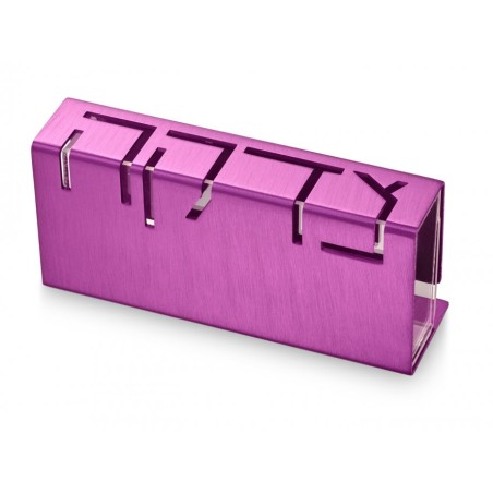 Adi Sidler Contemporary Anodized Aluminum Charity ... | Tzedakah boxes