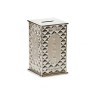 Lacquered Silver Plate Tzedakah box with Diamond D... | Tzedakah boxes