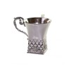 Silver Plated Square Netilat Yadayim Wash Cup | Wash Cups