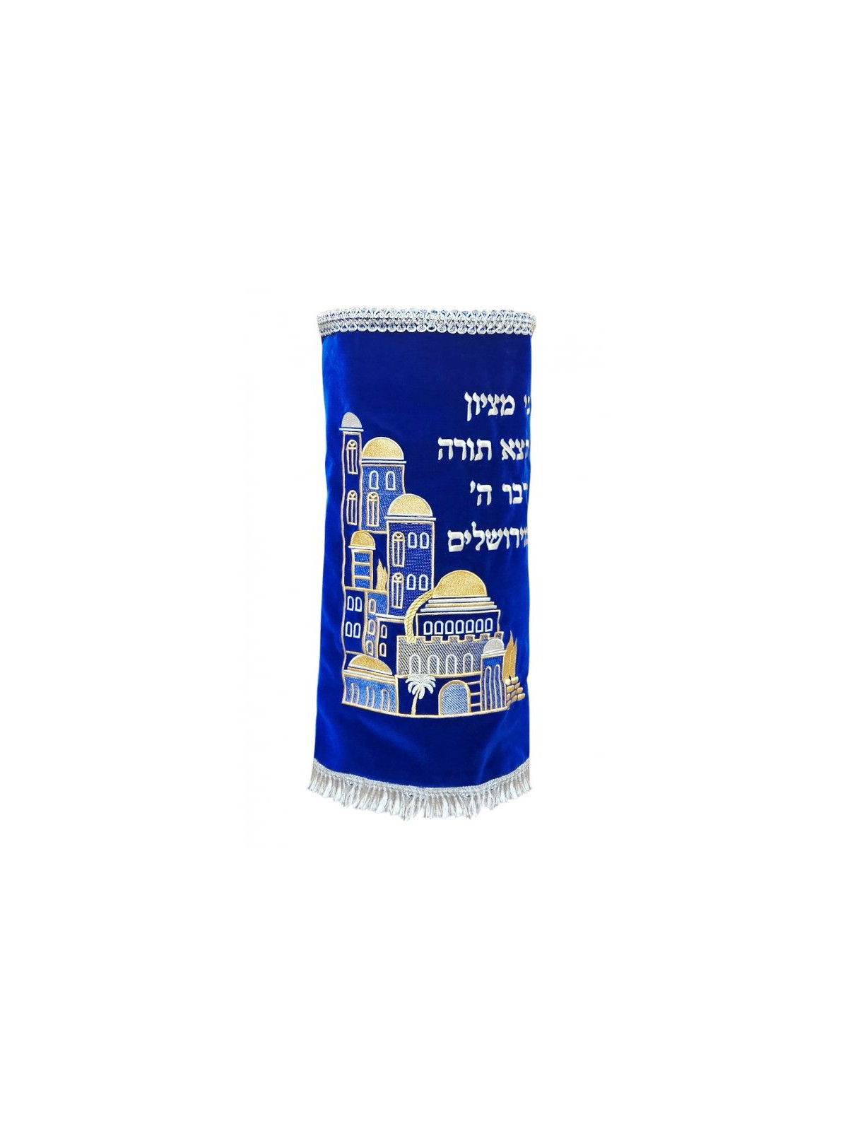 Velvet Torah Mantle Cover for Torah Scroll... | Torah Covers / Mantles